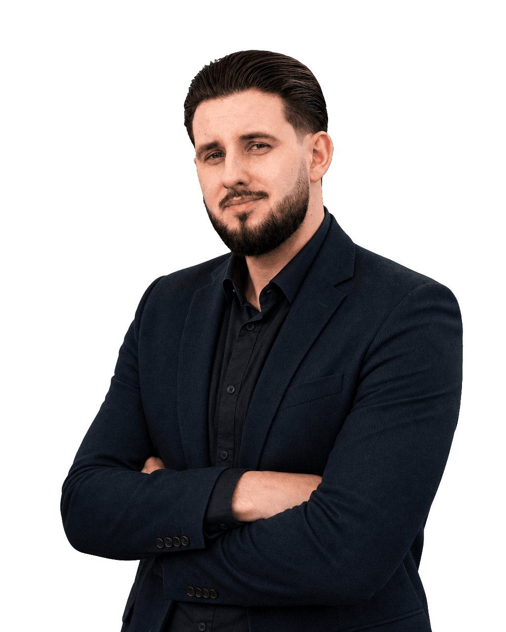 Profesjonalny portret Kacpra Berneckiego